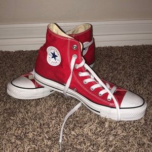 Red converse